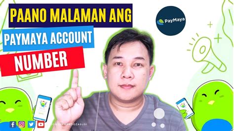 paymaya account number|Paano Malaman ang PayMaya Account Number .